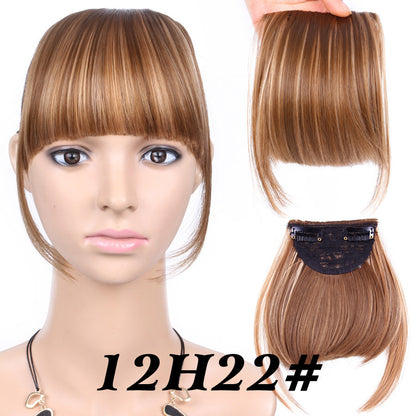 Chemical Fiber Wig Female Seamless Air Bangs