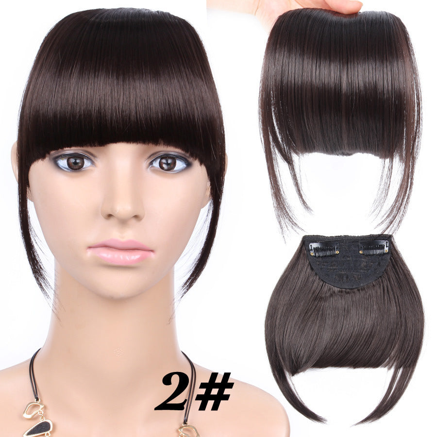 Chemical Fiber Wig Female Seamless Air Bangs