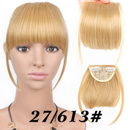 Chemical Fiber Wig Female Seamless Air Bangs